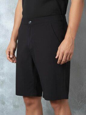 Weatherproof Vintage Men's Packable Hybrid Short, Black, Sz-36